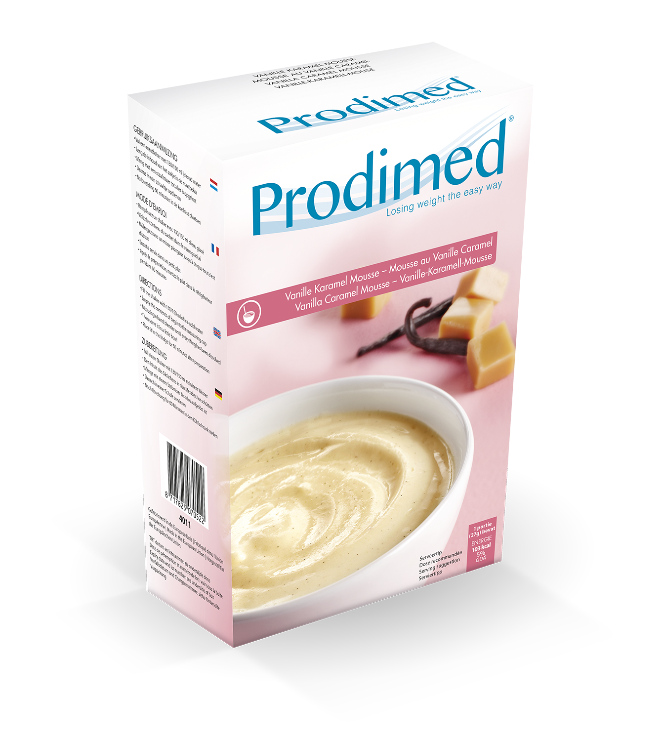 Vanília Karamell mousse